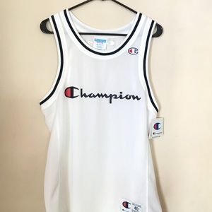Mesh champion tank top